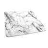 ESFVRG Marble Square Fitted Tablecloth, Elastic Edge, Water and Oil Resistant wipeable Polyester Fabric, Suitable for Kitchen Party Picnic, Fit for 47"x47" Square Table view 1