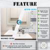 Tile Stickers Wall Decor Bathroom Kitchen Wall Sticker Waterproof PVC Decoration Stickers - 2D Sticker with Retro Design in Mosaic Style (Style-14, 4 x 4 Inch) view 3