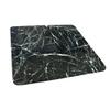 ESFVRG Marble Fitted Square Tablecloth, Elastic Edge, Water and Oil Resistant wipeable Polyester Fabric, Can Wipe Indoor/Outdoor Dining Table Cover, Fit for 24"x24" Square Table view 1