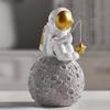 BUTILIVEEN Astronaut Fishing Star Figurines, Space Themed Bedroom & Desktop Shelf Decor, Gifts for Space Lovers & Christmas view 2