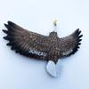 Alaska USA 3D Bald Eagle Fridge Magnet Souvenir Gift,Resin Handmade Alaska Refrigerator Magnet Home & Kitchen Decoration Collection view 3