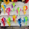 HOZKEAP 10 packs Bulk small dolphin Mini pop Fidget Keychainbirthday Party Favors Supplies Classroom summer Student Prize view 2