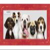 10x32 Shabby Chic/Farmhouse Red Complete Wood Panoramic Frame with UV Acrylic, Foam Board Backing, & Hardware 10" x 32 view 1