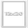 12x20 White Shadow Box Frame - Shadow Box Frame Interior Size 12x20 by 1 Inches Deep - White Frame is Made to Display Items Up to 1 Inches Deep Includes Shatter Resistant Acrylic, Backing, Hardware view 1