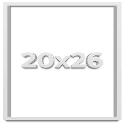 20x26 White Shadow Box Frame - Shadow Box Frame Interior Size 20x26 by 1 Inches Deep - White Frame is Made to Display Items Up to 1 Inches Deep Includes Shatter Resistant Acrylic, Backing, Hardware