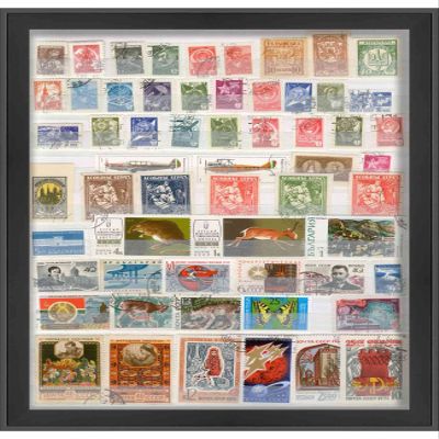 10x12 Black Shadow Box Frame - Shadow Box Frame Interior Size 10x12 by 1 Inches Deep - Black Frame is Made to Display Items Up to 1 Inches Deep Includes Shatter Resistant Acrylic, Backing, Hardware