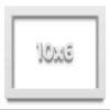 10x6 White Shadow Box Frame - Shadow Box Frame Interior Size 10x6 by 1 Inches Deep - Made to Display Items Up to 1 Inches Deep Includes Shatter Resistant Acrylic, Backing, Hardware view 1