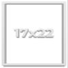 17x22 White Shadow Box Frame - Shadow Box Frame Interior Size 17x22 by 1 Inches Deep - White Frame is Made to Display Items Up to 1 Inches Deep Includes Shatter Resistant Acrylic, Backing, Hardware view 1