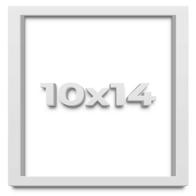 10x14 White Shadow Box Frame - Shadow Box Frame Interior Size 10x14 by 1 Inches Deep - White Frame is Made to Display Items Up to 1 Inches Deep Includes Shatter Resistant Acrylic, Backing, Hardware