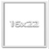 16x22 White Shadow Box Frame - Shadow Box Frame Interior Size 16x22 by 1 Inches Deep - White Frame is Made to Display Items Up to 1 Inches Deep Includes Shatter Resistant Acrylic, Backing, Hardware view 1