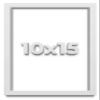 10x15 White Shadow Box Frame - Shadow Box Frame Interior Size 10x15 by 1 Inches Deep - White Frame is Made to Display Items Up to 1 Inches Deep Includes Shatter Resistant Acrylic, Backing, Hardware view 1