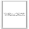 16x32 White Shadow Box Frame - Shadow Box Frame Interior Size 16x32 by 1 Inches Deep - White Frame is Made to Display Items Up to 1 Inches Deep Includes Shatter Resistant Acrylic, Backing, Hardware view 1