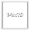 14x19 White Shadow Box Frame - Shadow Box Frame Interior Size 14x19 by 1 Inches Deep - White Frame is Made to Display Items Up to 1 Inches Deep Includes Shatter Resistant Acrylic, Backing, Hardware view 1