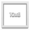 10x8 White Shadow Box Frame - Shadow Box Frame Interior Size 10x8 by 1 Inches Deep - Made to Display Items Up to 1 Inches Deep Includes Shatter Resistant Acrylic, Backing, Hardware view 1