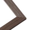 Poster Palooza 26x38 Frame Brown Barnwood Distressed/Aged Old Weathered Natural Wood Look Picture Frame with UV Acrylic Glass, Foam Board Backing & Hanging Hardware Included view 4
