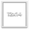 12x14 White Shadow Box Frame - Shadow Box Frame Interior Size 12x14 by 1 Inches Deep - White Frame is Made to Display Items Up to 1 Inches Deep Includes Shatter Resistant Acrylic, Backing, Hardware view 1
