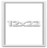 12x22 White Shadow Box Frame - Shadow Box Frame Interior Size 12x22 by 1 Inches Deep - White Frame is Made to Display Items Up to 1 Inches Deep Includes Shatter Resistant Acrylic, Backing, Hardware view 1