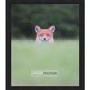Poster Palooza 24x12 Contemporary Black Complete Wood Picture Frame with UV Acrylic Plexiglass, Foam Board Backing & Hardware Included view 3
