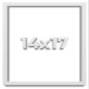 14x17 White Shadow Box Frame - Shadow Box Frame Interior Size 14x17 by 1 Inches Deep - White Frame is Made to Display Items Up to 1 Inches Deep Includes Shatter Resistant Acrylic, Backing, Hardware view 1
