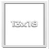 13x18 White Shadow Box Frame - Shadow Box Frame Interior Size 13x18 by 1 Inches Deep - White Frame is Made to Display Items Up to 1 Inches Deep Includes Shatter Resistant Acrylic, Backing, Hardware view 1
