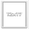 12x17 White Shadow Box Frame - Shadow Box Frame Interior Size 12x17 by 1 Inches Deep - White Frame is Made to Display Items Up to 1 Inches Deep Includes Shatter Resistant Acrylic, Backing, Hardware view 1