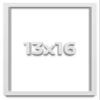 13x16 White Shadow Box Frame - Shadow Box Frame Interior Size 13x16 by 1 Inches Deep - White Frame is Made to Display Items Up to 1 Inches Deep Includes Shatter Resistant Acrylic, Backing, Hardware view 1
