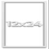 12x24 White Shadow Box Frame - Shadow Box Frame Interior Size 12x24 by 1 Inches Deep - White Frame is Made to Display Items Up to 1 Inches Deep Includes Shatter Resistant Acrylic, Backing, Hardware view 1