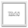 13x10 White Shadow Box Frame - Shadow Box Frame Interior Size 13x10 by 1 Inches Deep - White Frame is Made to Display Items Up to 1 Inches Deep Includes Shatter Resistant Acrylic, Backing, Hardware view 1