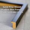 10x13 Shadow Box Frame Contemporary Black | 3/4" Depth of Usable Space| Interior Size 10x13 or 13x10 Inches| UV Resistant Acrylic, Acid-Free Backing, Wall Hangers | Made in USA view 3
