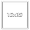 15x19 White Shadow Box Frame - Shadow Box Frame Interior Size 15x19 by 1 Inches Deep - White Frame is Made to Display Items Up to 1 Inches Deep Includes Shatter Resistant Acrylic, Backing, Hardware view 1