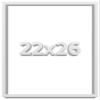 22x26 White Shadow Box Frame - Shadow Box Frame Interior Size 22x26 by 1 Inches Deep - White Frame is Made to Display Items Up to 1 Inches Deep Includes Shatter Resistant Acrylic, Backing, Hardware view 1