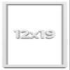 12x19 White Shadow Box Frame - Shadow Box Frame Interior Size 12x19 by 1 Inches Deep - White Frame is Made to Display Items Up to 1 Inches Deep Includes Shatter Resistant Acrylic, Backing, Hardware view 1