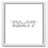 13x17 White Shadow Box Frame - Shadow Box Frame Interior Size 13x17 by 1 Inches Deep - White Frame is Made to Display Items Up to 1 Inches Deep Includes Shatter Resistant Acrylic, Backing, Hardware view 1