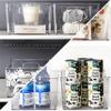 BINO Plastic Storage Bins - 12 Pack - THE LODGE COLLECTION - Multi-Use Organizer Bins - Built-In Handles - BPA-Free - Pantry & Home Organization - Fridge & Freezer Organizer view 4