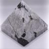 3.7" 1.77LBs White Rainbow Moonstone w/Black Tourmaline Inclusions Pyramid Polished Natural Feldspar Gemstone Crystal Mineral Specimen - India + One Polished Clear Quartz Cabochon view 1