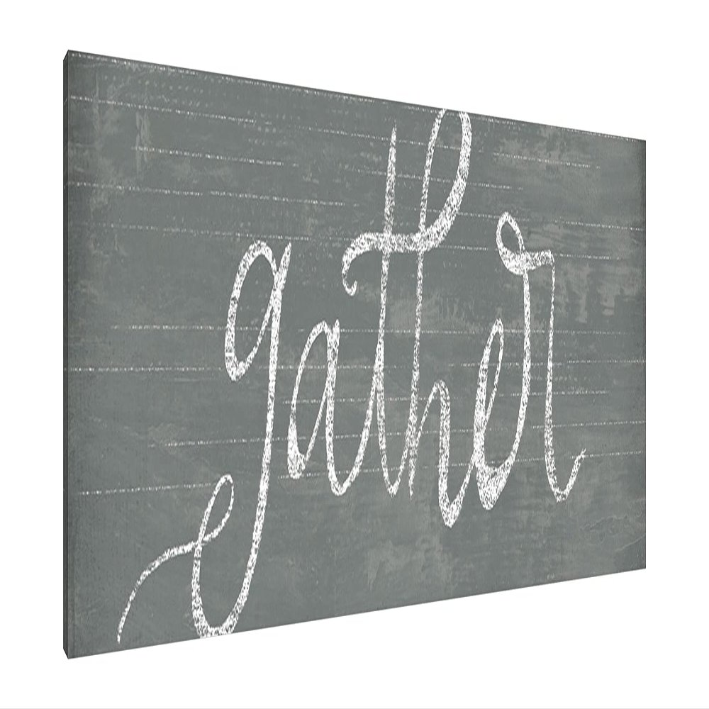 Jaxson Rea "Schoolhouse Gather Gallery Wrapped Canvas by Sue Schlabach, 45" x 15"