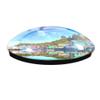 Chile Chiloe Island Fridge Magnet Refrigerator Stickers Decorative Magnet Travel Souvenir Crystal Glass view 2