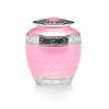 Adult Cremation Urn for Human Ashes - Pink Enamel Over Nickel-Plated Brass Memorial Cremation Urn with Fleur-de-lis Design - Brass Urn, Adult - 200 cu. in. view 1