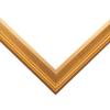 Poster Palooza 13x20 Frame Olde Gold Solid Wood Picture Frame | 0.75 Inch Moulding Width | Includes UV Acrylic Plexiglass, Foam Board Backing & Hanging Hardware view 2