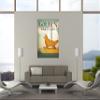 Jaxson Rea "Golden Sail Gallery Wrapped Canvas by Ryan Fowler, 24" x 32" view 3