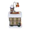 Moving Reindeer School Christmas Village - Animated LED Lighted Pre-lit Musical Christmas Village - Christmas Village Houses - Perfect Addition to Your Christmas Indoor Decorations & Holiday Displays view 2