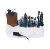 Christmas Shop with Moving Swans - Animated Lighted Musical Snow Village - Perfect Addition to Your Christmas Indoor Decorations & Holiday Displays - A Thoughtful Gift for Your Loved Ones view 4