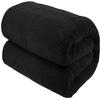 100% Cotton Oversized 40x80 Bath Sheet, Turkish Bath Towels for Bathroom Extra Large, Black Bath Sheet view 1