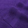 American Bath Towels 100% Cotton 6 Piece Turkish Towel Set, Ultra Soft Absorbent Bathroom Towels, 2 Bath Towel 2 Hand Towels 2 Washcloths, Purple view 4