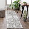FFcarpet Hallway Rug Runner Non Slip 3'4"x5' Modern Washable Long Hallway Rug for Bedroom view 2