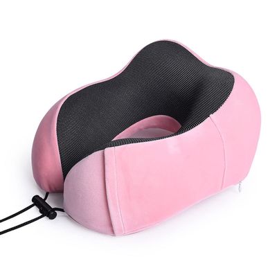 Feilx Travel Pillow 100% Pure Memory Foam Neck Pillow, Comfortable & Breathable Cover, Machine Washable, Lightweight for Children Kids Plane Travel Home Office Use (Color : C)
