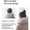 Feilx Travel Pillow 100% Pure Memory Foam Neck Pillow, Chin and Neck Support Cushion U Shaped Portable Travel Pillow for Kids Adults Aircraft Car Train Office view 2