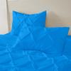 All Season 3PC Down Alternative Comforter Sets, 100% Organic Cotton 800TC 600GSM. Pinch Pleated, Breathable, Soft, Fluffy, Light Weight, Machine Washable, King Size, TOURKISH view 2