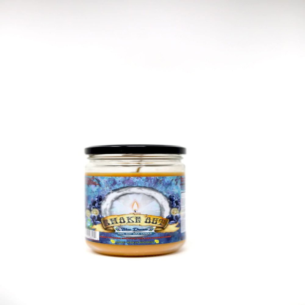 Blue Dream 100% Handmade! Soy Wax, No Paraffin, Eliminate Smoke!