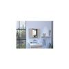 FM FURNITURE Draco Medicine Cabinet with Mirror, Double Door, and 1 External Shelf, Light Gray view 1